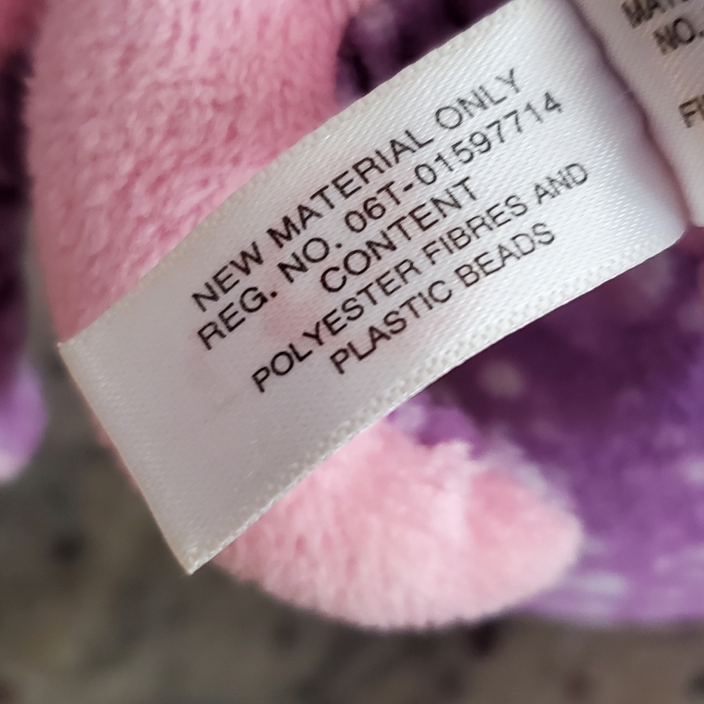 TY Beanie Boo "Legs" Purple and White Octopus 2014 (4") - NWT - Picture 10 of 10